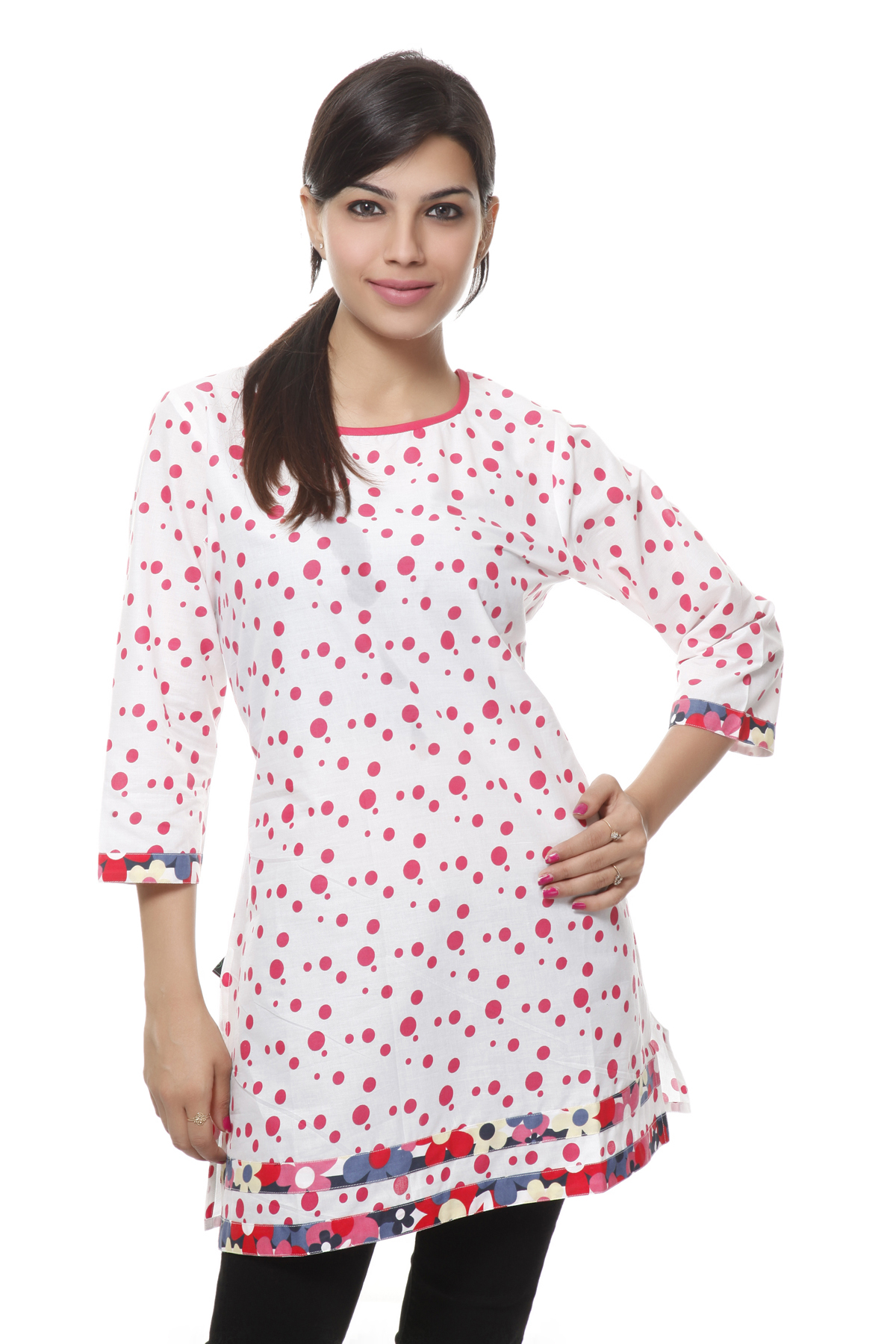 polka dots kurti online
