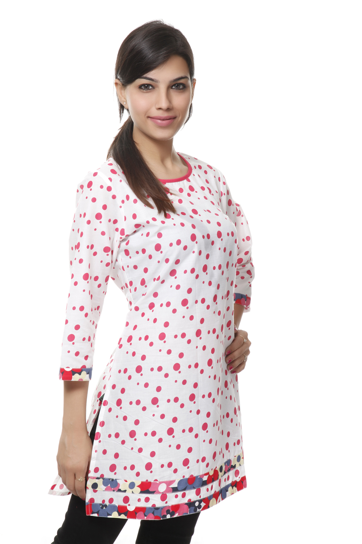 polka dots kurti online