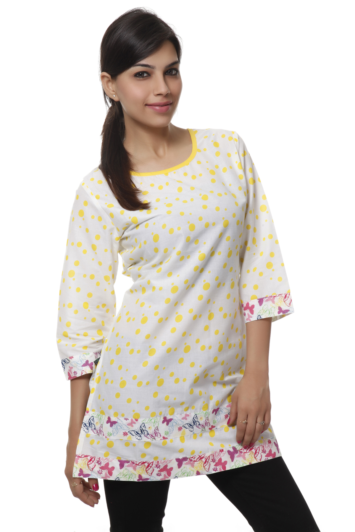 polka dots kurta online
